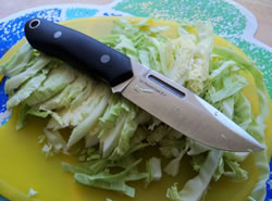 Sliced cabbage